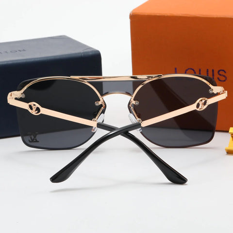 5 color luxury four-leaf flower frame polarized sunglasses