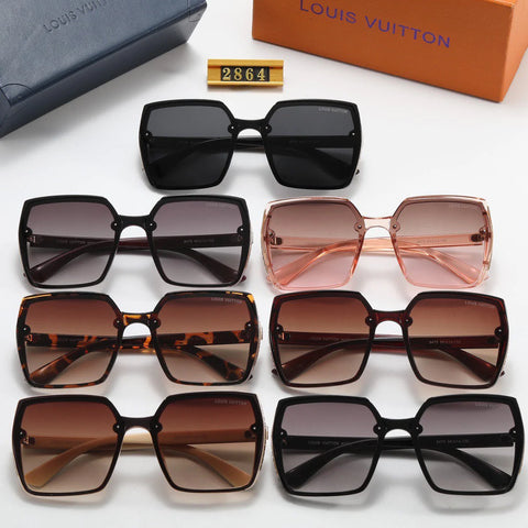 7 Colors Fashion Inlaid Side Printed Polarized Sunglasses