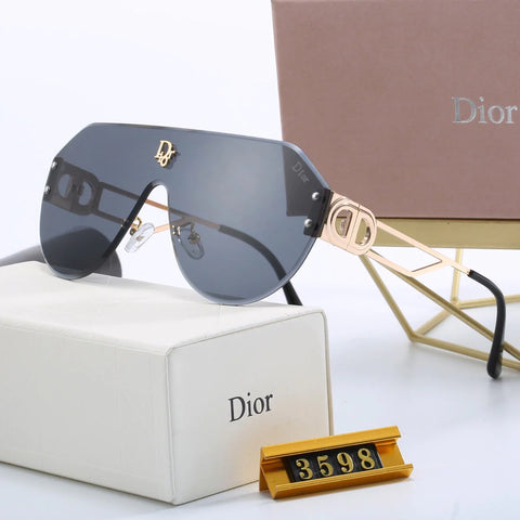 6-color fashion CD hollow temple sunglasses