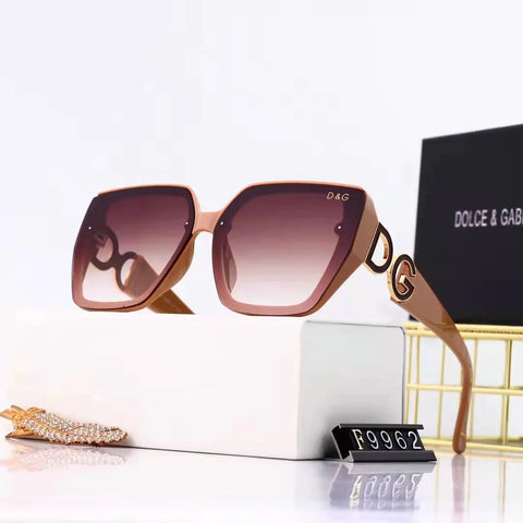 5 Colors Fashion Letter Full Frame Sunglasses