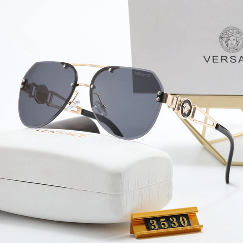 6-color stylish VE letter sunglasses