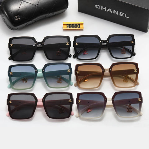 7-Color Fashion CC Temple Pendant Sunglasses Polarized Glasses