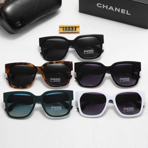 5-color fashion double C pattern printing sunglasses