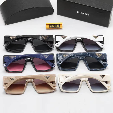 6-color fashion PA letter human shape LOGO temple polarized sunglasses