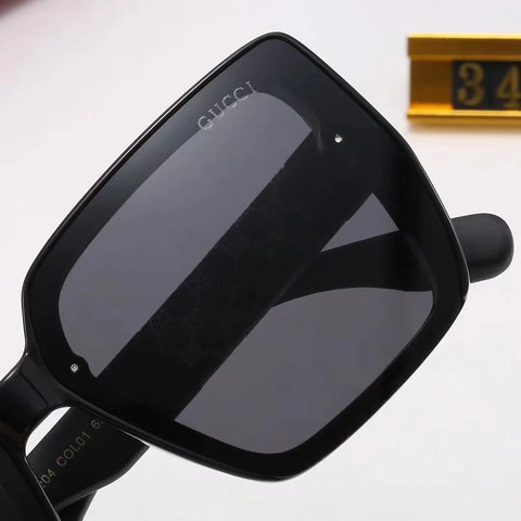 4-color fashion double G printing temple polarized sunglasses