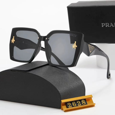 6-color fashion PA letter human shape LOGO temple polarized sunglasses