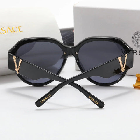 6-color fashion VE letter temple sunglasses polarized glasses