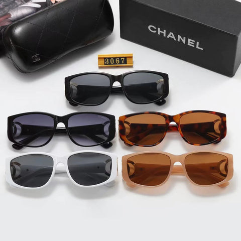 5-Color Fashion Double CLOGO Legs Polarized Sunglasses