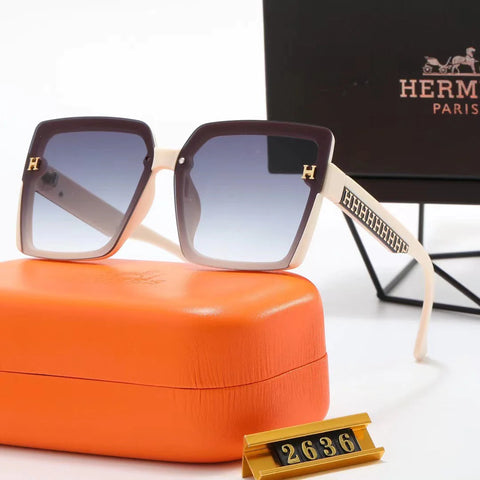 5-color fashion H printing letter polarized sunglasses