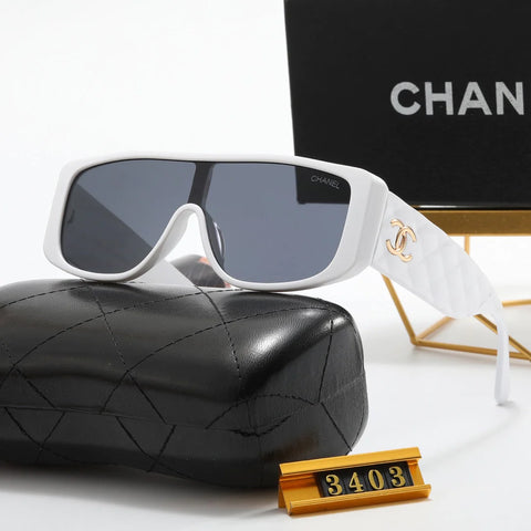 5 color fashion Ringer double C polarized sunglasses