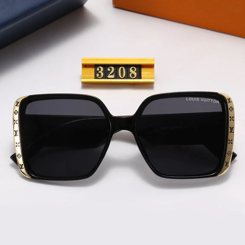 6 Colors Luxury Letter Print Frame Women's Fashion Sunglasses