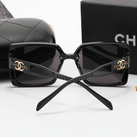 5-Color Fashion CC Temple Hollow Sunglasses