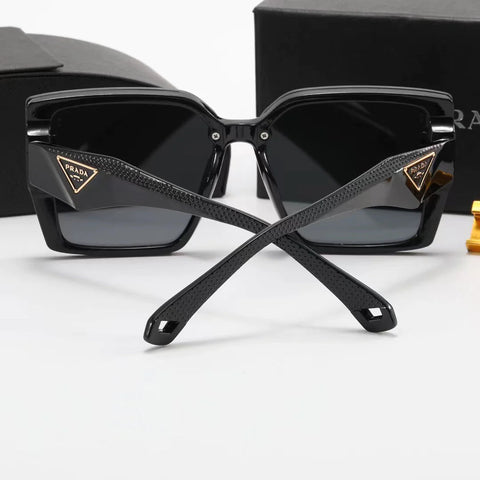 6-color fashion PA letter human shape LOGO temple polarized sunglasses