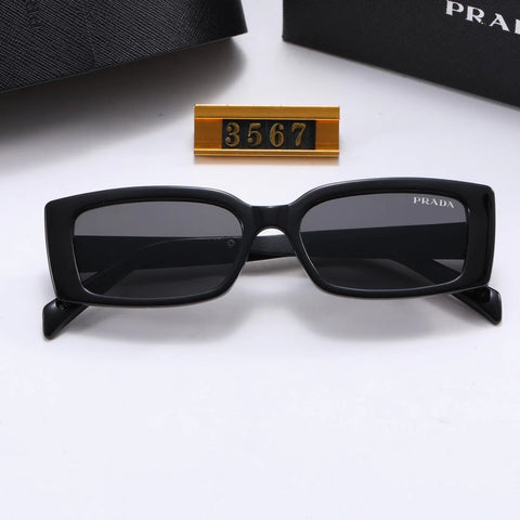 5-color luxury letter printing polarizer sunglasses