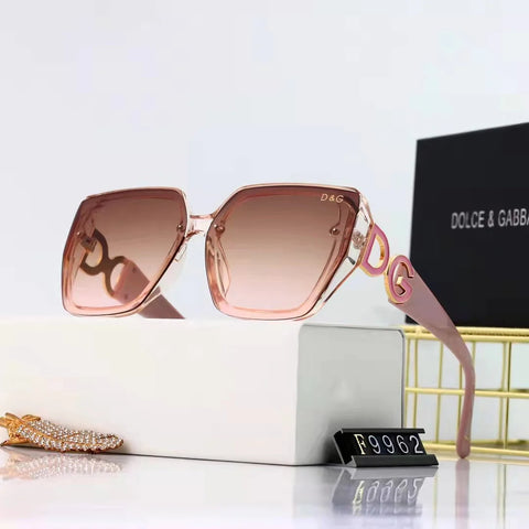 5 Colors Fashion Letter Full Frame Sunglasses