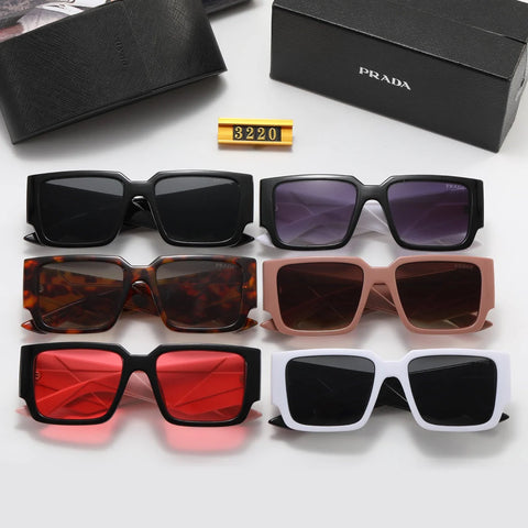 6 colors fashion Ringer triangle letter polarized sunglasses