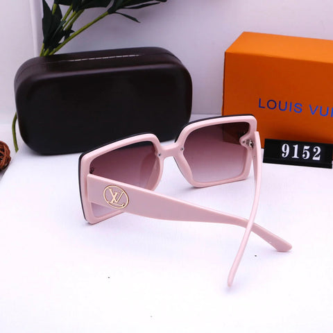 5 Colors Printed Round Letter Polarized Sunglasses